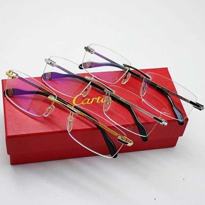 kacamata frame pria wanita 313998 kacamata PURE TITANIUM Prestige cod