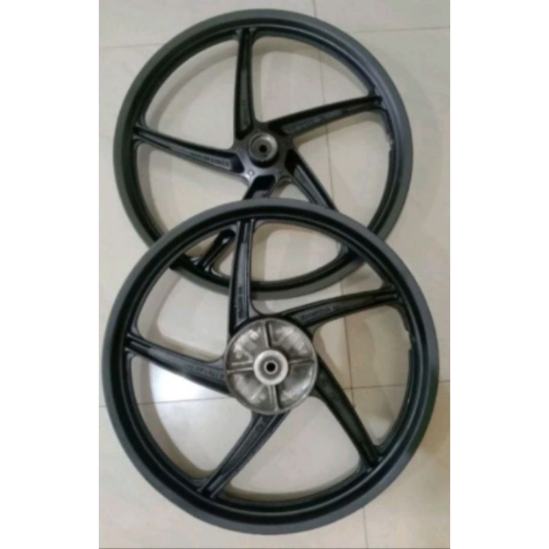 Velg Pelg Peleng Depan Belakang Honda Supra X 125 Kharisma Original