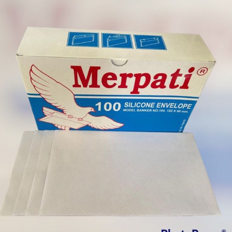 

1 PACK AMPLOP MERPATI BIRU 104 TANGGUNG + LEM 152x90mm