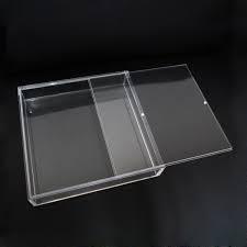 Acrylic / Akrilik 2mm Bening Box Sliding (30cm x 18cm x 6cm)
