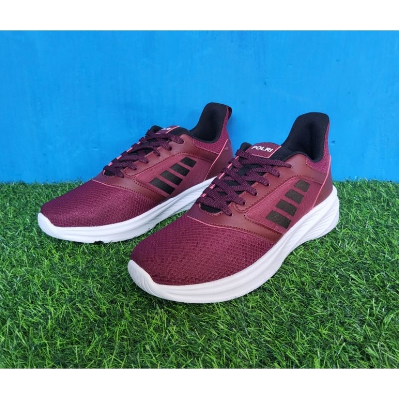 Sepatu Ket Jatah Polri 2023/Sepatu Olahraga Polri Maron