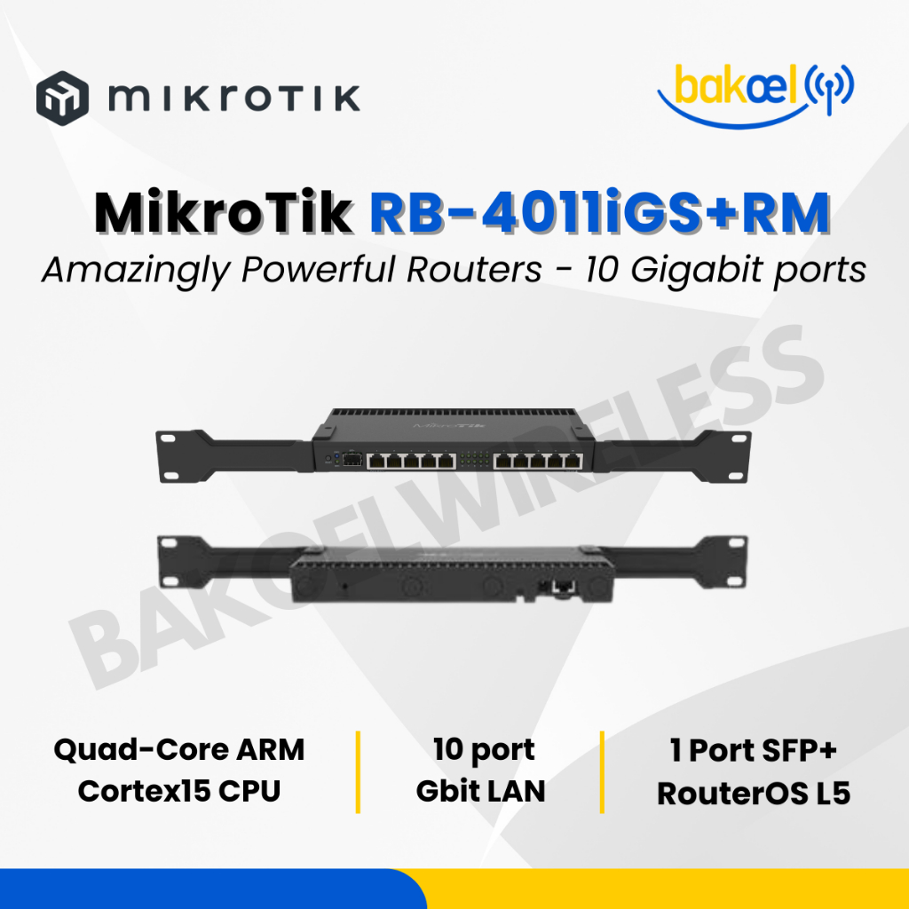 Mikrotik RB 4011iGS+ RM I RB4011iGS+RM
