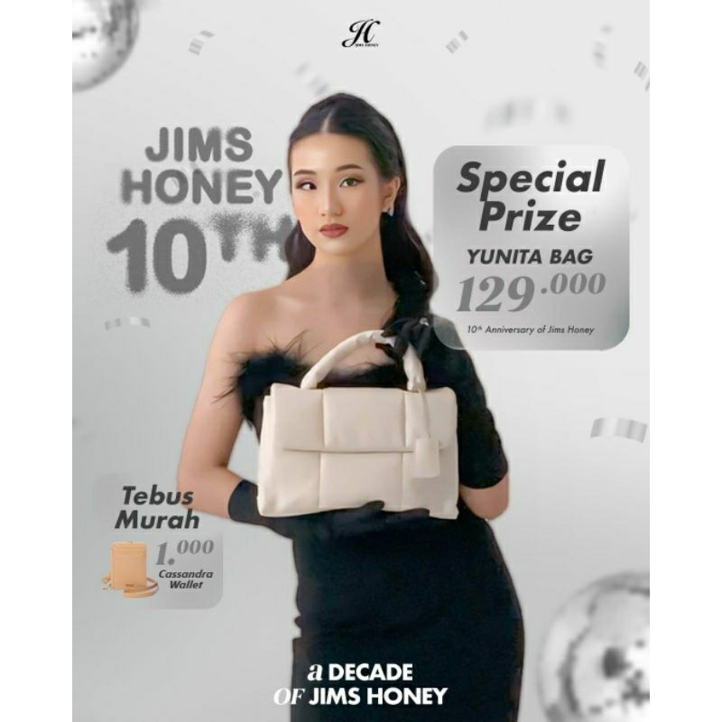 YUNITA BAG JIMS HONEY TAS SELEMPANG WANITA