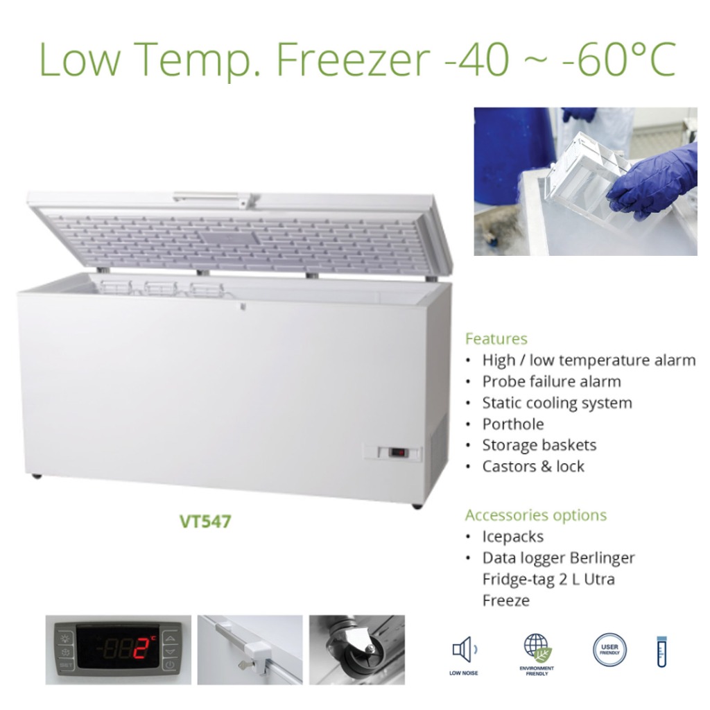 Gea VT 547 VT547 Medical Refrigerator Low Temp Freezer Laboratorium