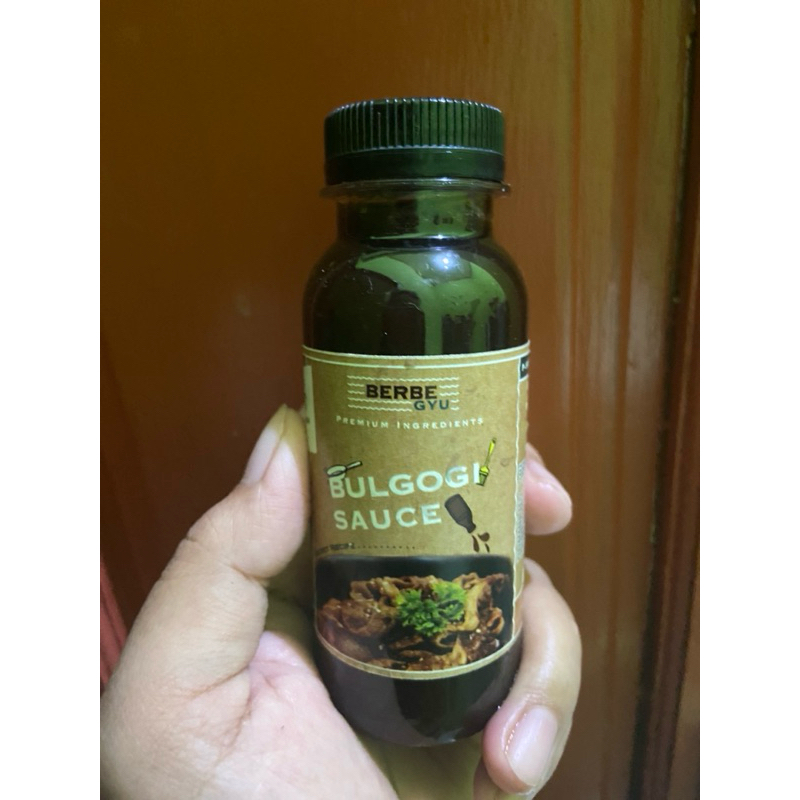 

Bulgogi Sauce Premium Ingredients Yummy BBQ grill Saus Bulgogi Praktis