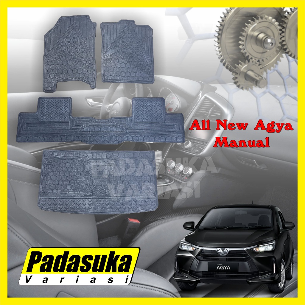 Karpet Toyota All New Agya Manual Karpet Karet Agya Karpet Mobil Agya Manual