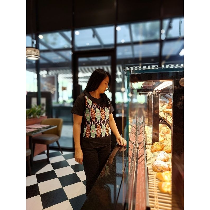 Blouse wanita kombinasi batik&katun,untuk kerja&santai