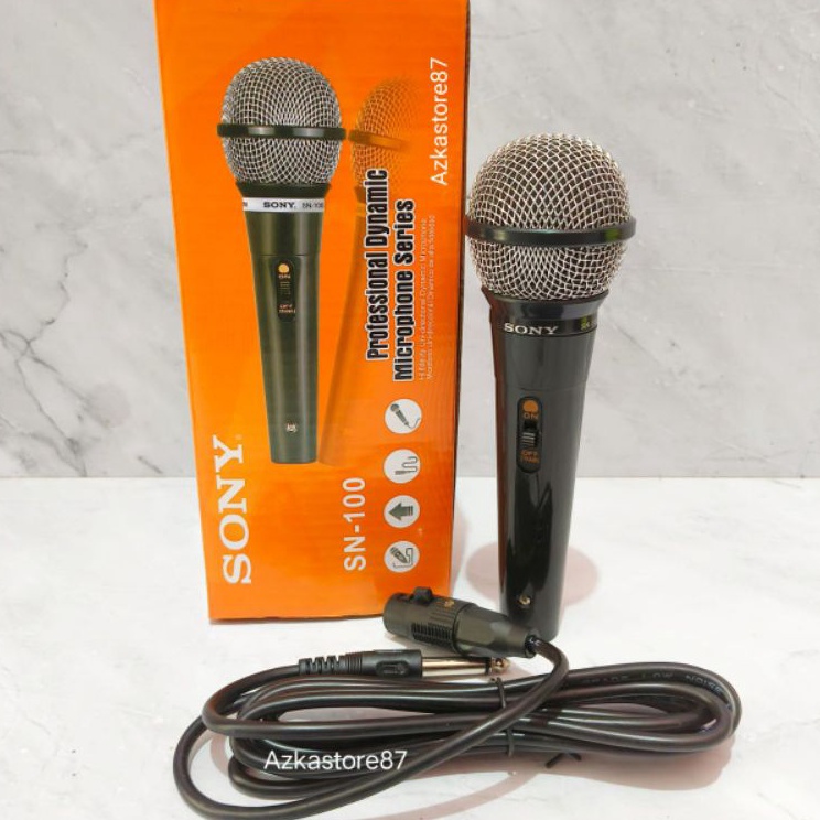 KGI microphone sony sn1 mic kabel panjang mic karaoke