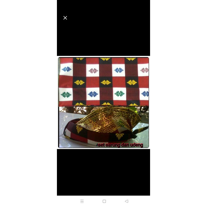 saput & udeng bali
