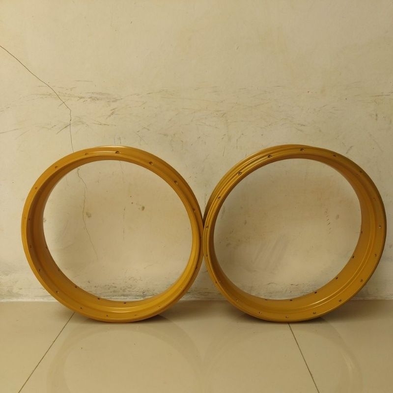 Velg Sprint XR bahan modif cbx150, vstrom250, cb150 touring Powder Coating Bright Gold
