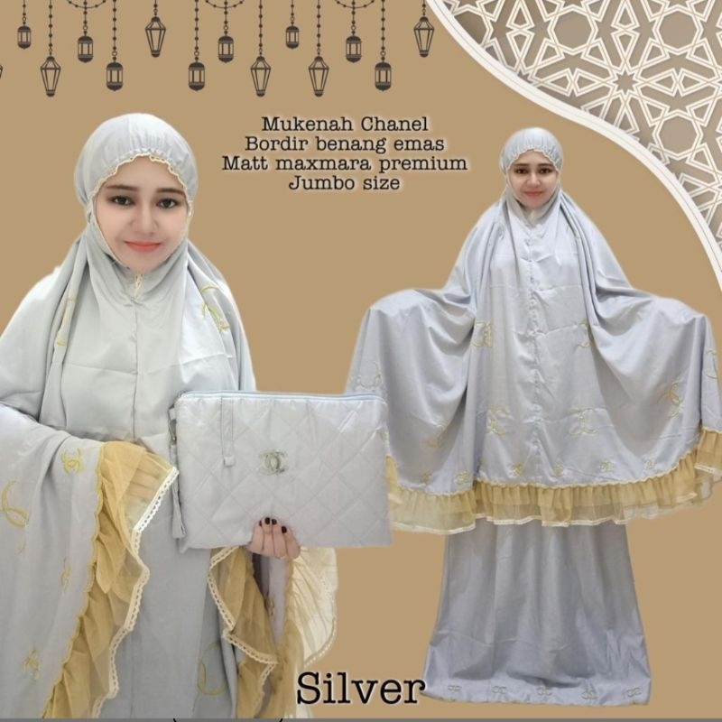 MUKENA CHANEL ADEM MEWAH CANTIK