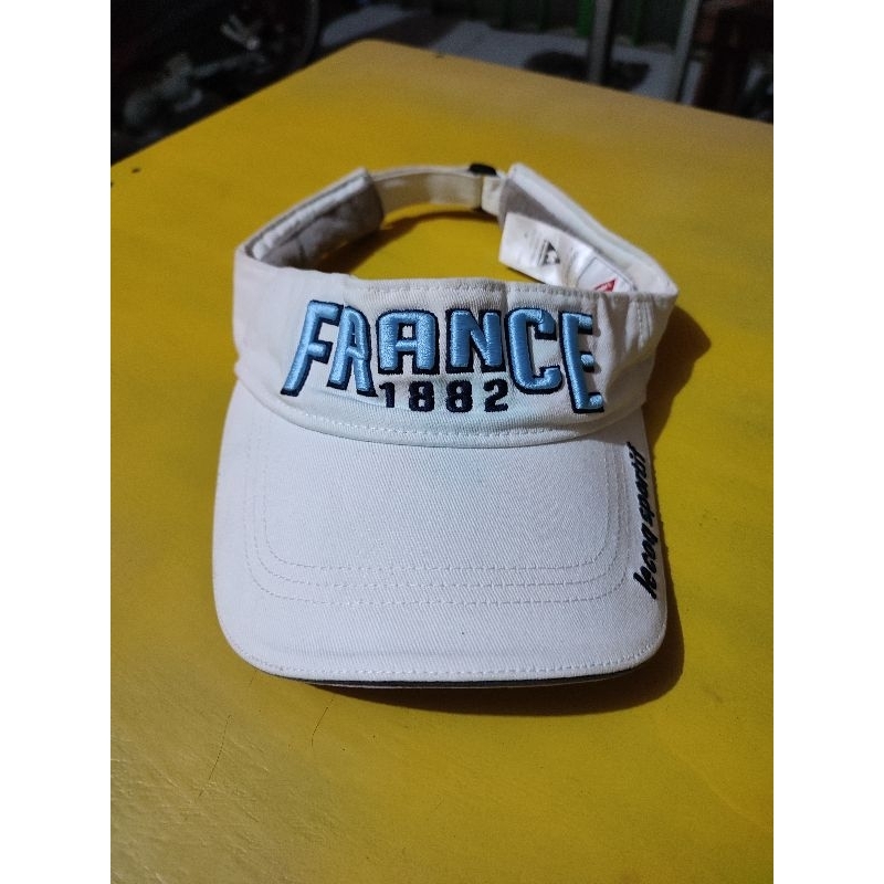 Topi Golf Bolong Le coq Sportif France Putih
