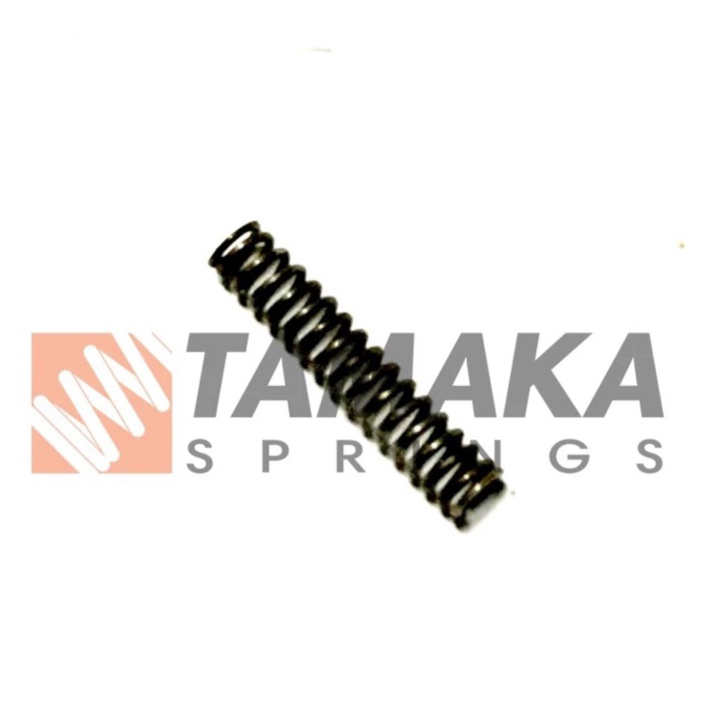 per Spring Pegas Tekan OD 6mm Kawat 1mm Panjang 25mm Baja