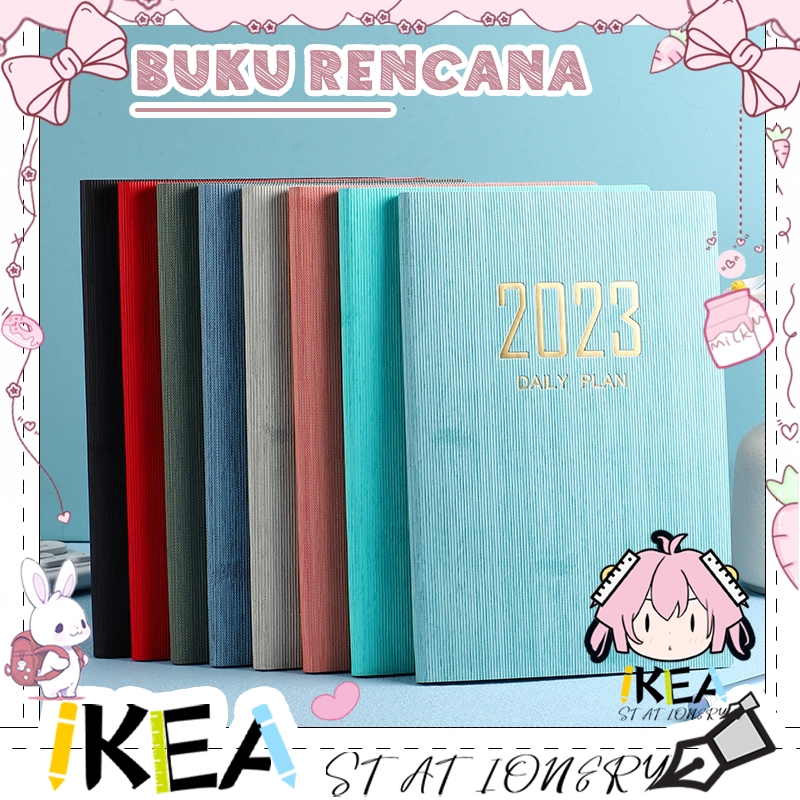 

A5 Big Size Notebook 176 Lembar / Catatan / Agenda Mingguan Mini Portable 365 Hari Untuk Kantor