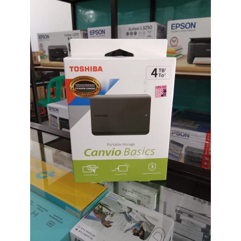 Hardisk External Toshiba 4 TB