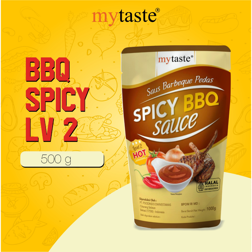 

MY TASTE BBQ Spicy Level 2 (500 gr)