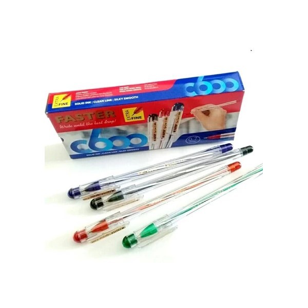 

[PACK] Pulpen Ballpoint 0,7 - Faster C-600 MURAH