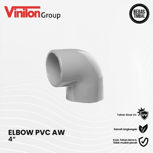 Elbow PVC AW 4 Inch Vinilon