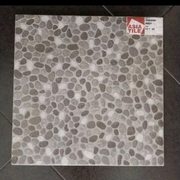 Keramik Oregon Grey 40x40 - Kasar