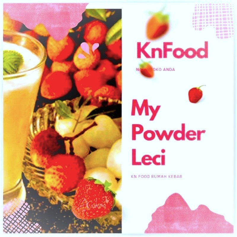 

Powder Rasa Leci - 1 Kg - Bubuk Minuman Rasa Leci - Powder Leci.