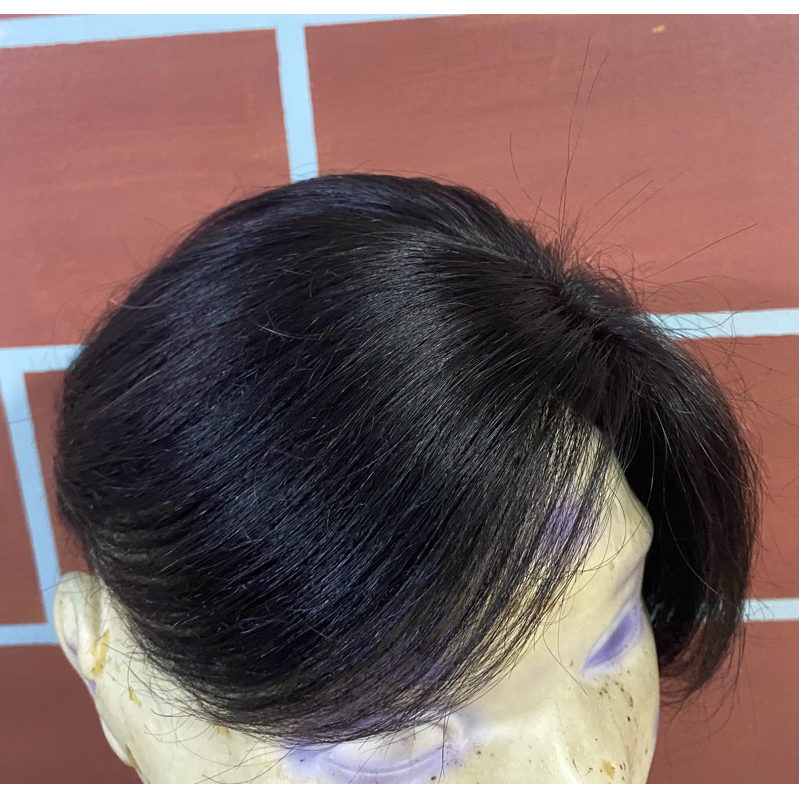 Toupee Poni Penutup Botak Bagian Depan