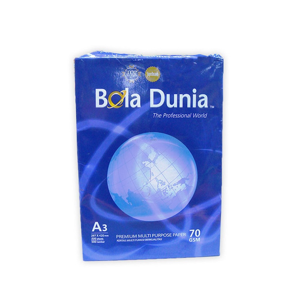 

Bola Dunia Kertas Print/Fotocopy A3 70GR