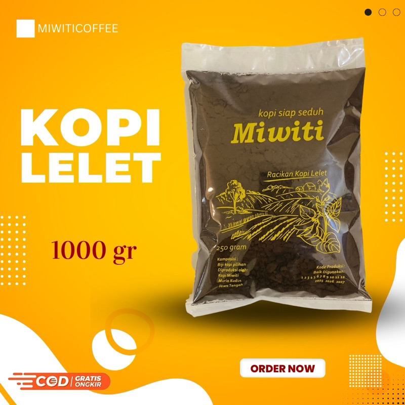 

MIWITI COFFEE || kopi muria kopi lelet kopi robusta 250,500gr 1000kg kopi bubuk kopi kopi arabica kopi premium kopi lasem kopi rembang kopi murni bisa cod