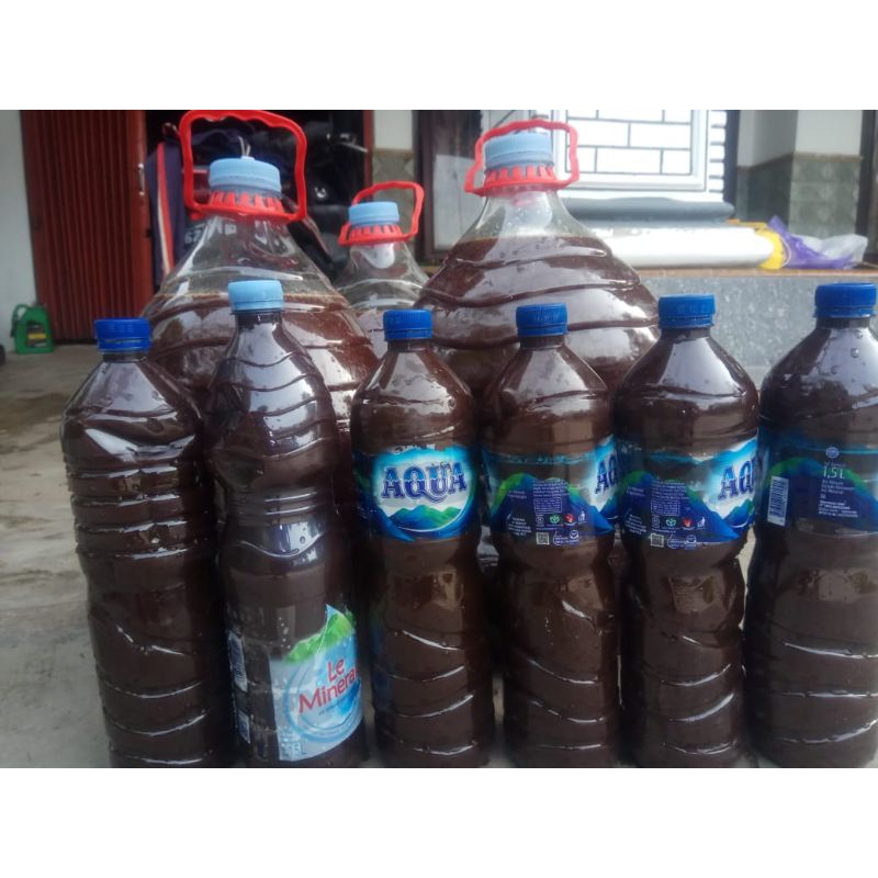 poc sapi poc kelinci poc kambing pupuk organik cair, air kelapa 1liter  poc urine sapi poc urine kel