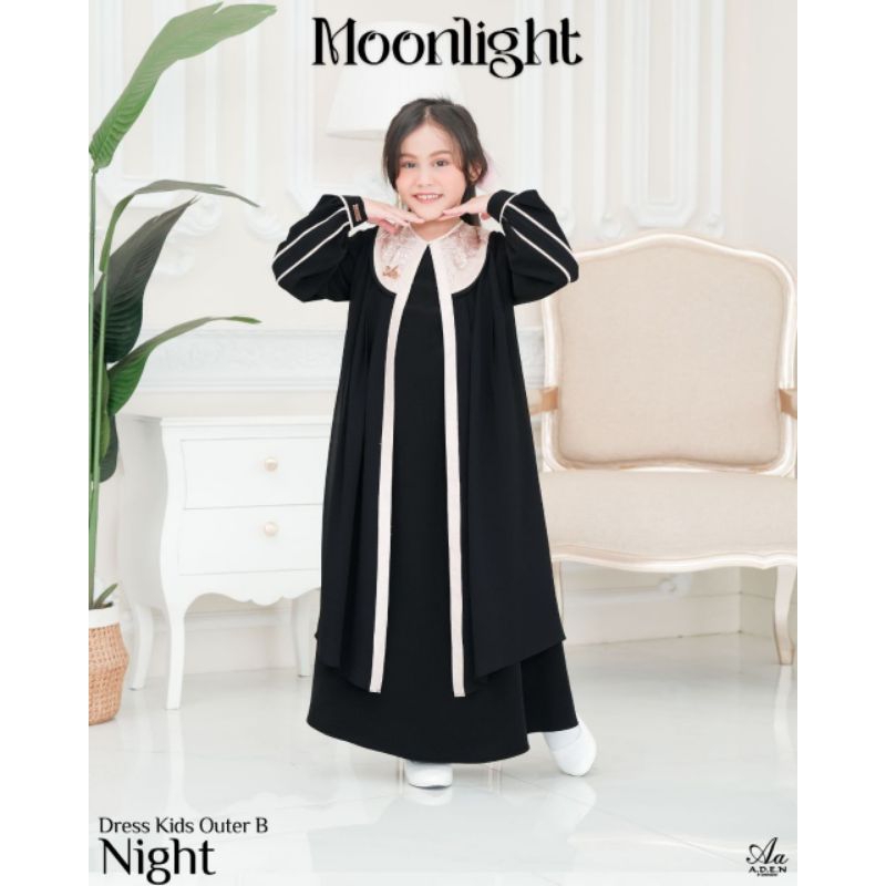 Dress Kids Sarimbit Moonlight by Aden Hijab