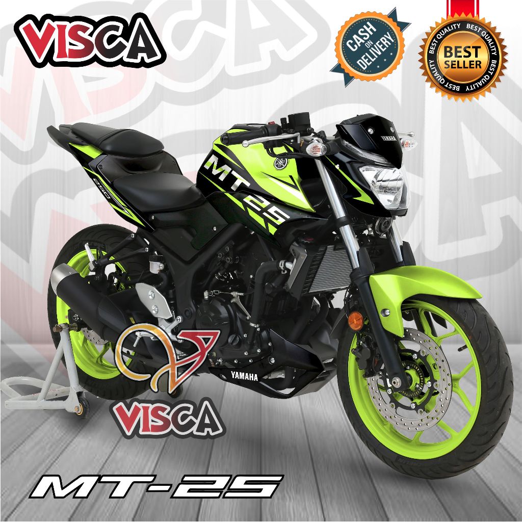 Stiker Decal Yamaha MT 25 OLD Dekal Mt 25 Striping Mt 25 Variasi Decal Mt 25 OLD Full Body RACING