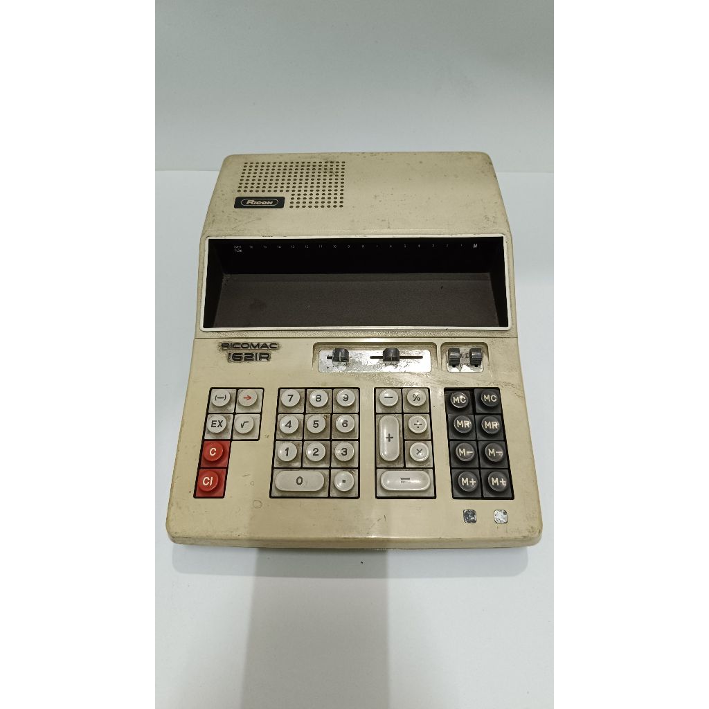 

Kalkulator Vintage Jadul Antik Calcuseum Ricoh Ricomac 1621R