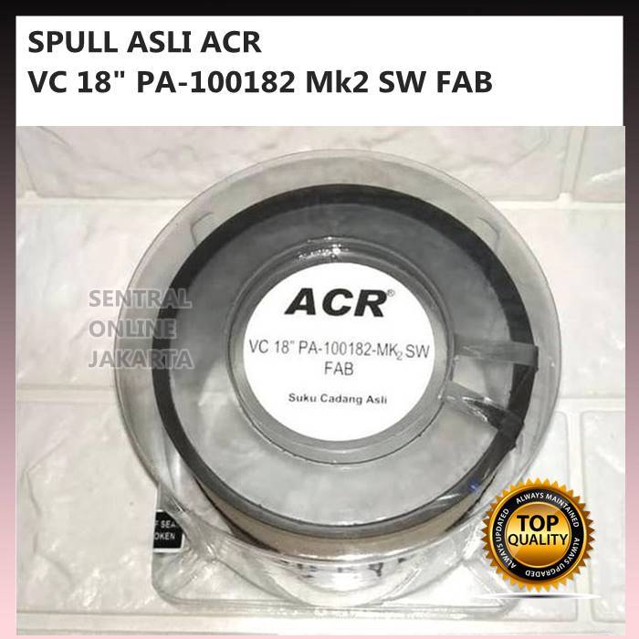 SPUL SPULL VOICE COIL SPEAKER ACR 18inch 18in PA-100182 MK2 SW ORIGINAL