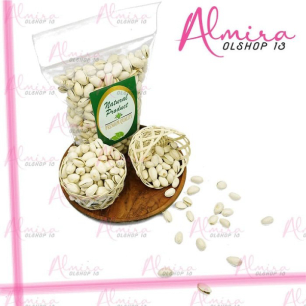 

Jual Kacang Pistachio Fustuk 500 gram Limited