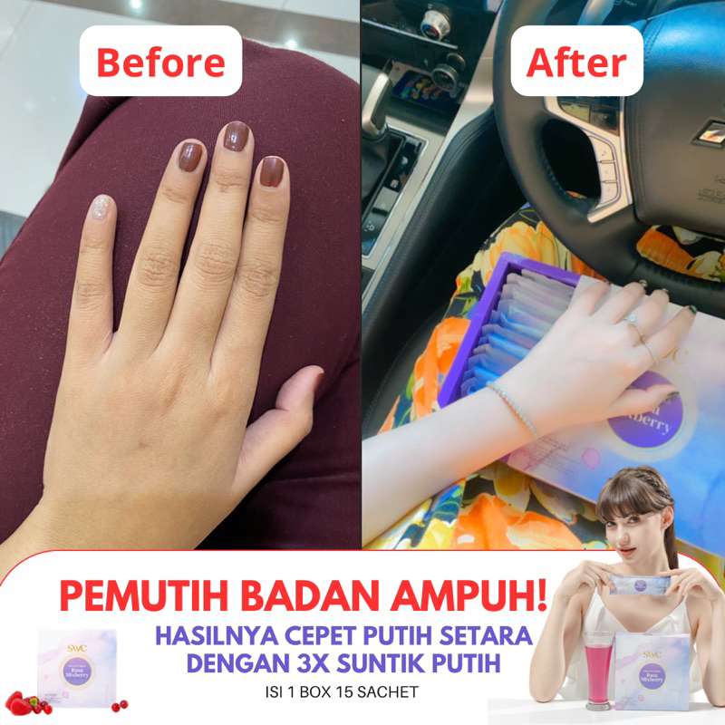 [PEMUTIH SELURUH BADAN AMPUH] SWC Collagen Drink Ampuh Terlaris Super White Extra Collagen Whitening