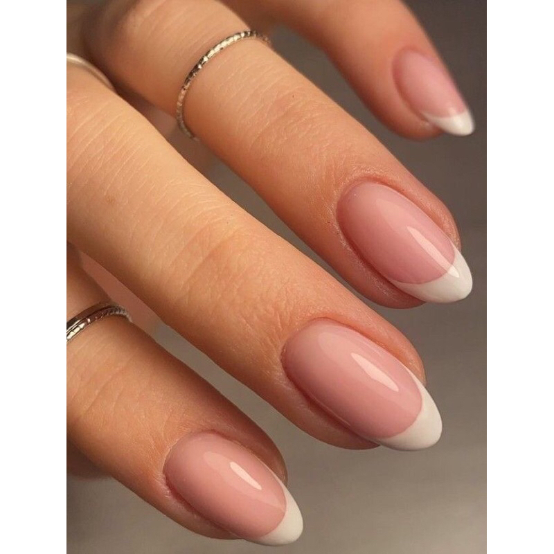 French Nails - PRESS ON NAIL / KUKU PALSU / NAIL ART / KUKU PALSU MURAH / KUKU PALSU MEDAN / PRESS O