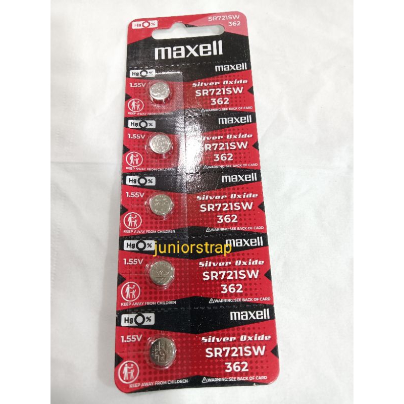 721 Maxell Baterai jam tangan SR721SW