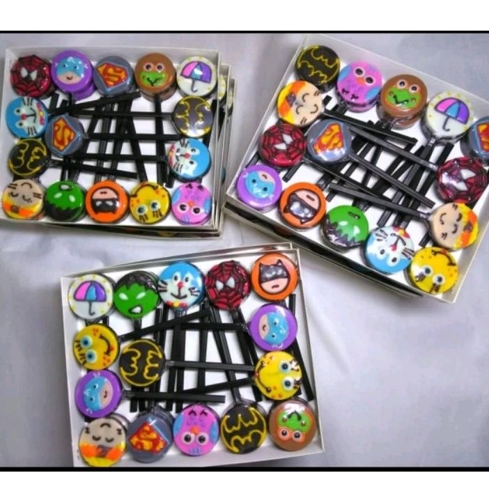 

lolli coklat koin lukis
