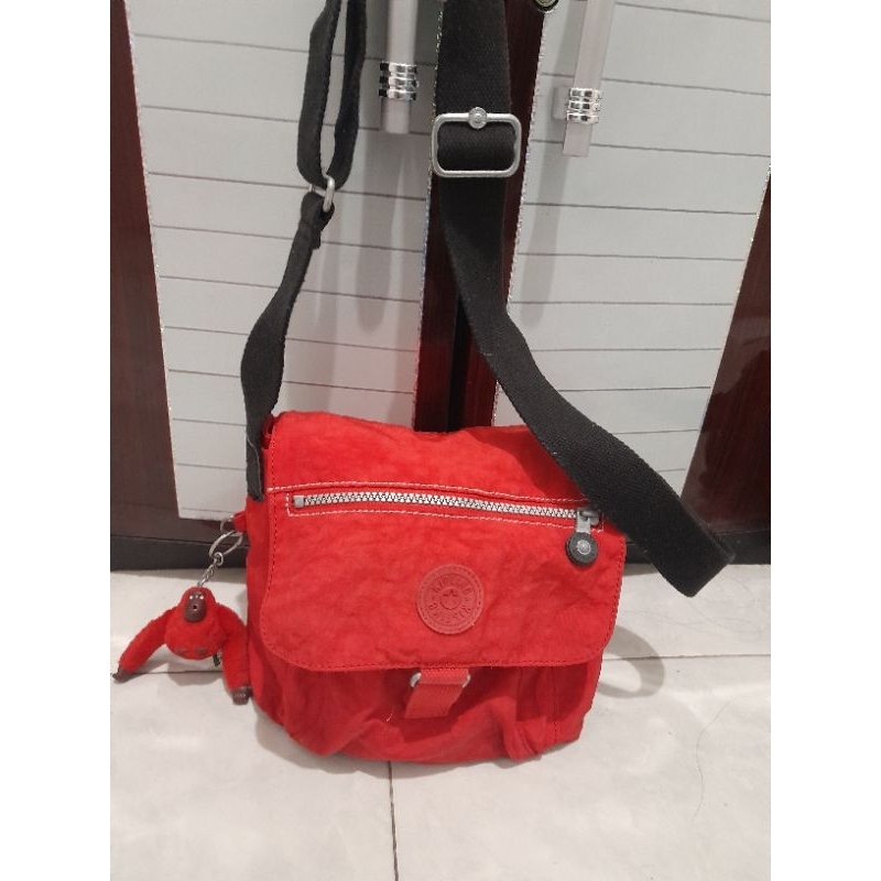 slingbag KIPLING original lengkap nomor seri monza bag preloved