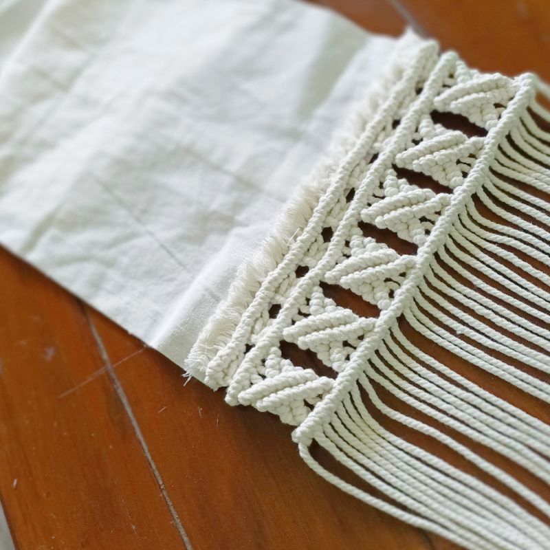 TAPLAK MACRAME/TAPLAK MEJA/TAPLAK MEJA MAKAN/TAPLAK RUANG TAMU