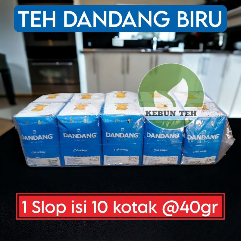 

TEH DANDANG BIRU 1 SLOP ISI 10 KOTAK TEH JUMBO SOLO DANDANG