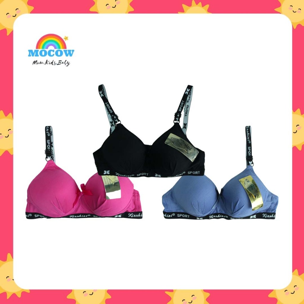 BRA SPORT XINSHINI / BH Pakaian Dalam Olahraga Sport Bra Push Up Gym Fitness Senam Zumba Tanpa Kawat