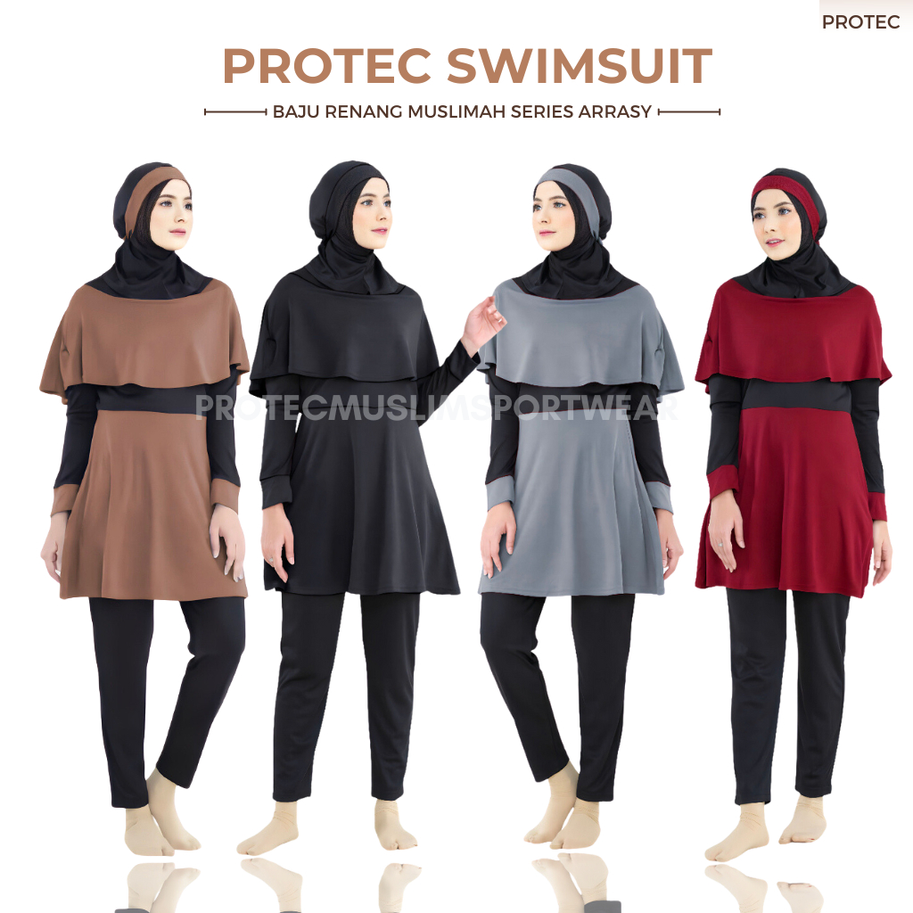 Baju Renang Muslimah Dewasa Jumbo - Baju Renang Wanita Model Terkini dengan Baju Renang Muslimah Remaja, Baju Renang Muslimah Syari, dan Swimsuit Trendi untuk Baju Renang Dewasa Wanita Muslimah Hijab