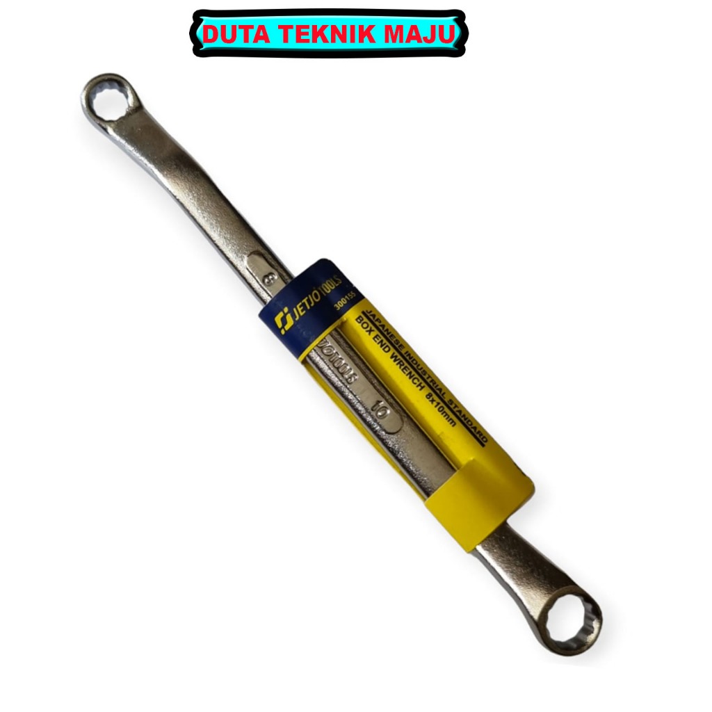 Jetjo Kunci Ring Ring 8 x 10 mm / Kunci Double Ring 8X10 MM