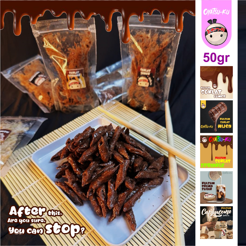 

Sumpia Coklat Lumer Special 50gr / Lumpia Coklat Original Oyatsuku