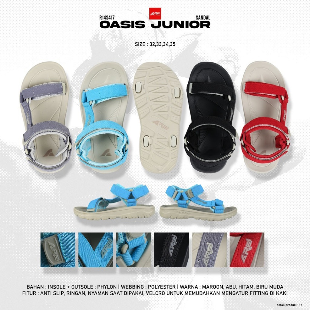 Sandal Palang Oasis Junior Arei Outdoorgear