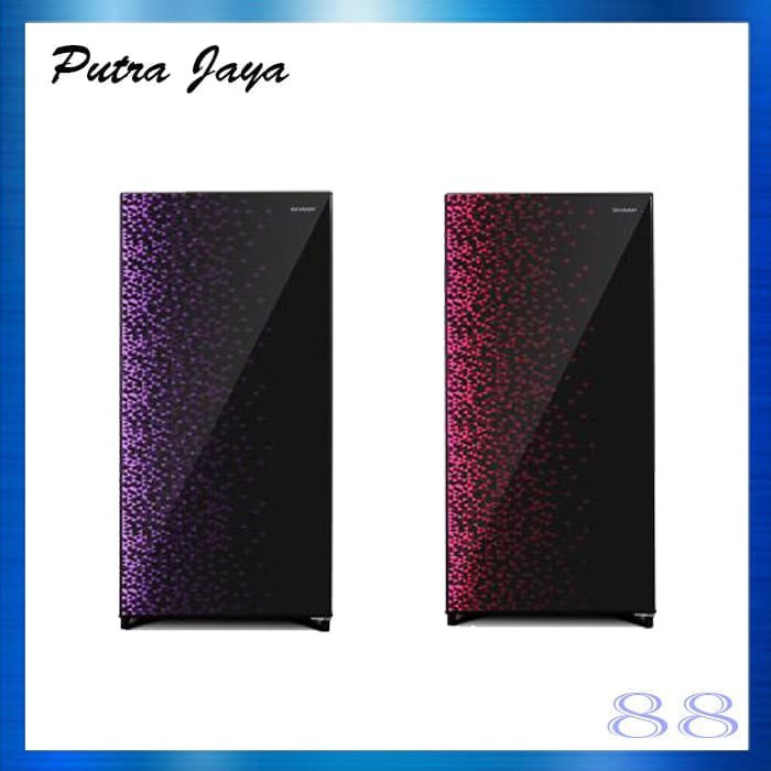 SHARP Kulkas 1 Pintu 157L SJ-X185MG / SJX 185 MGGB MGGR / SJX 185MG