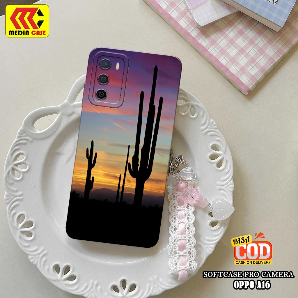 Case Hp OPPO A16 - Motif Case Aesthetic - Casing Hp OPPO A16 - Softcase Hp OPPO A16 - Kesing Hp - Si