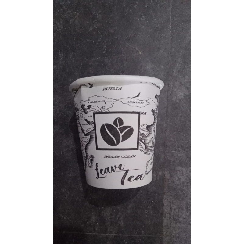 Cangkir Kopi 6oz 50 pc cup kopi sekali pakai / cup kopi / cup tahan panas / cup kertas / cup coffe