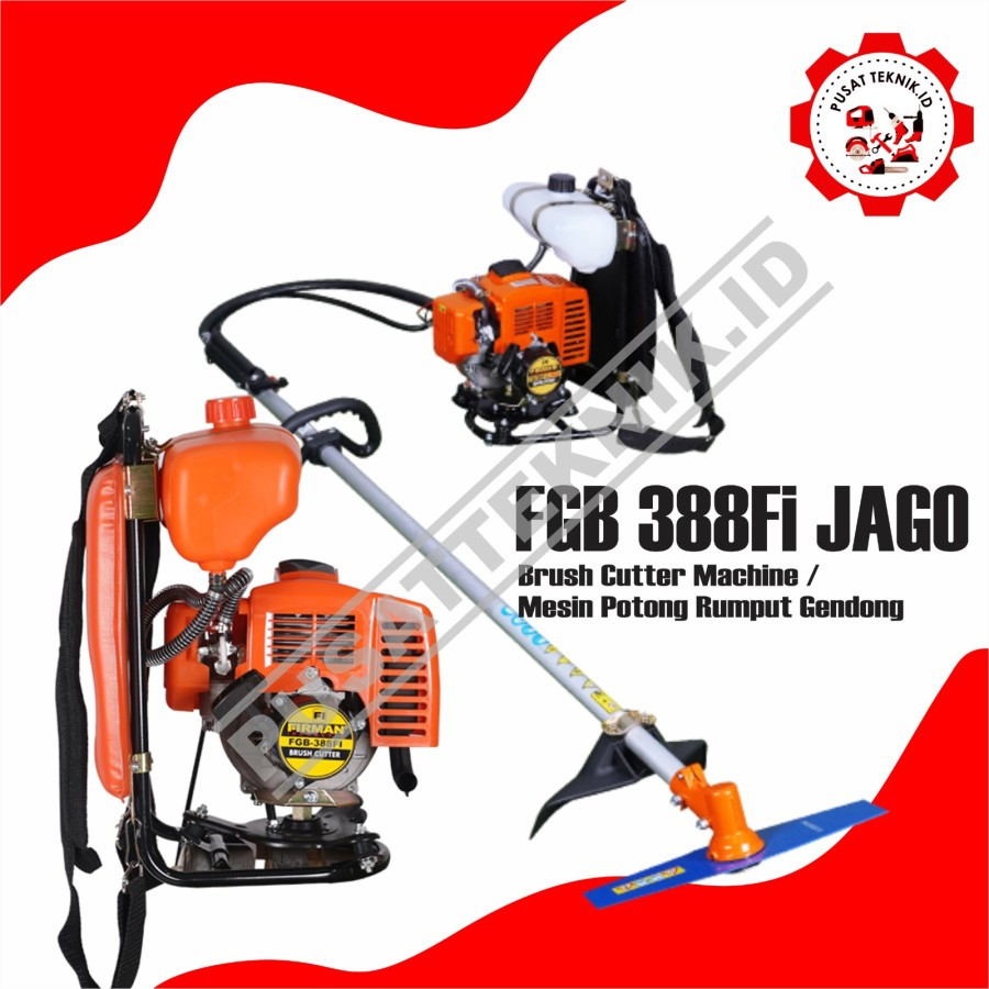 MESIN POTONG RUMPUT FIRMAN FGB388FI JAGO BRUSH CUTETR FIRMAN FGB 388 Fi JAGO