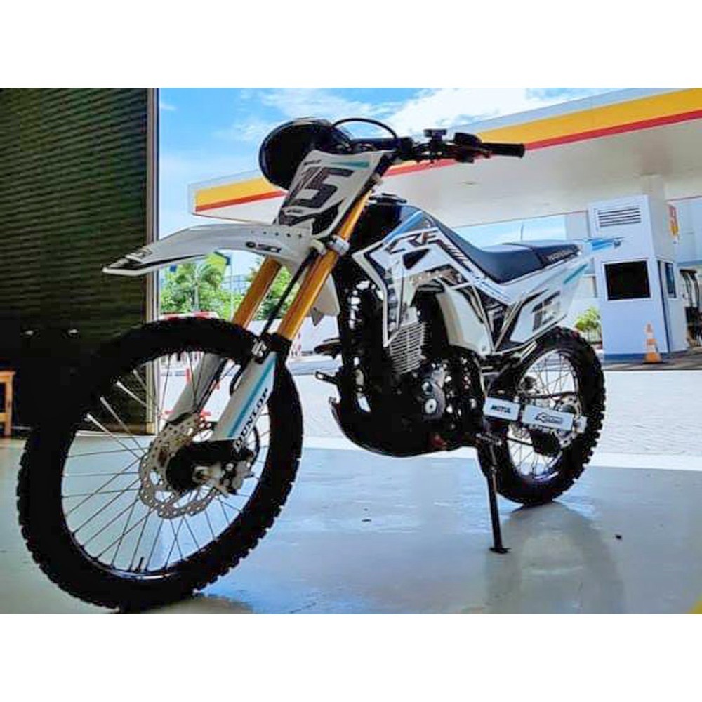 DECAL CRF 150 L FULL BODY BEBAS CUSTOM DESAIN SIMPEL KEREN DECAL KLX DECAL WR NEW